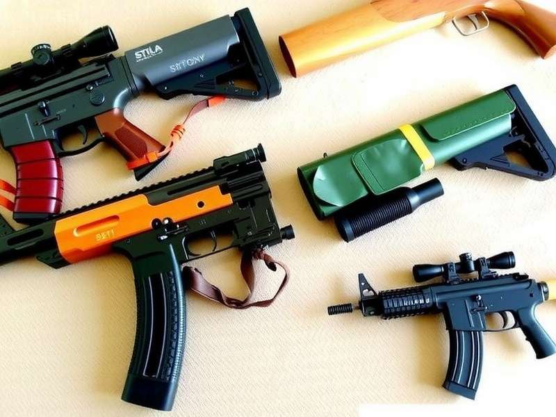 Traditional and modern weapons in Assam Combat Dominators